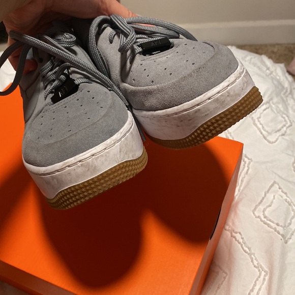 Nike Air Force 1 Sage low ‘cool grey’ - Picture 7 of 8